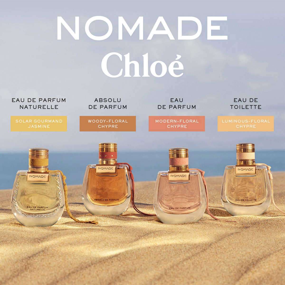 Buy Chloe Perfumes Nomade Eau De Parfum For Women 50 ml, Floral, Earthy  Woody EDP Online at Best Price in India SSBeauty