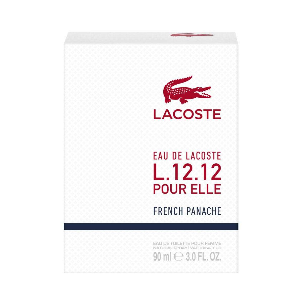Buy Lacoste L.12.12 French Panache Pour Elle Eau De Toilette 90