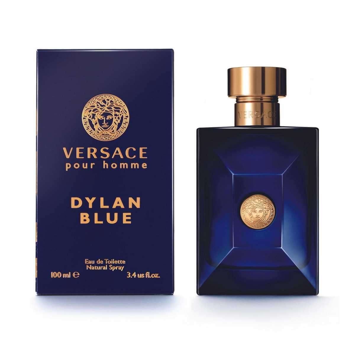 Buy Versace Dylan Blue Eau De Toilette For Men 100 ml, Warm