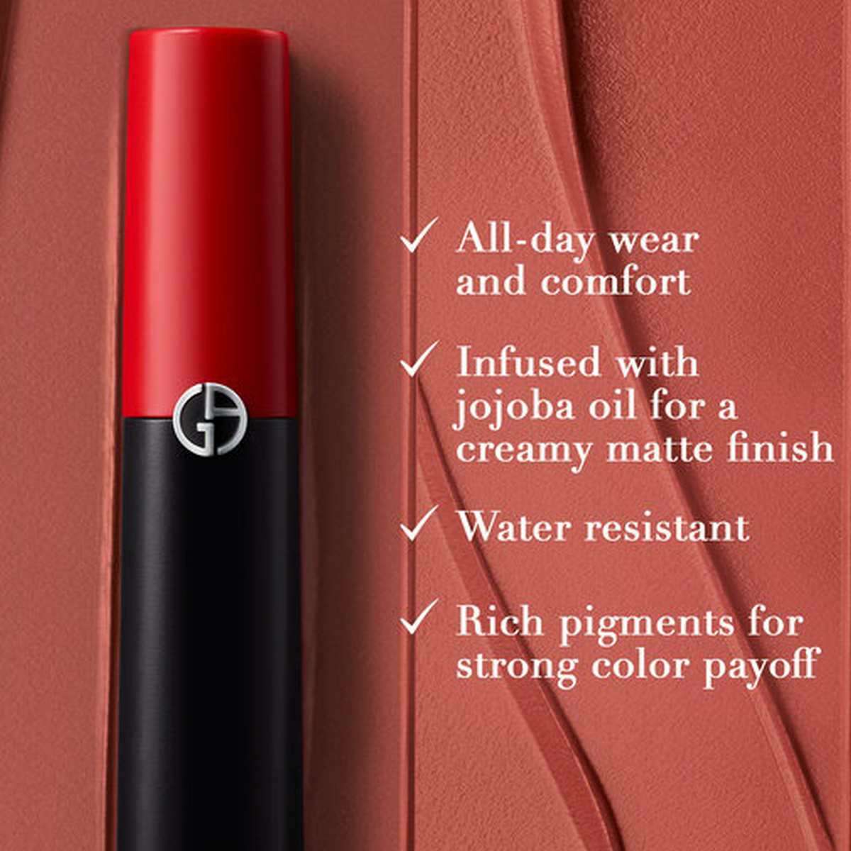 Buy Armani Lip Power Long-Lasting Matte Lipstick Online at Best