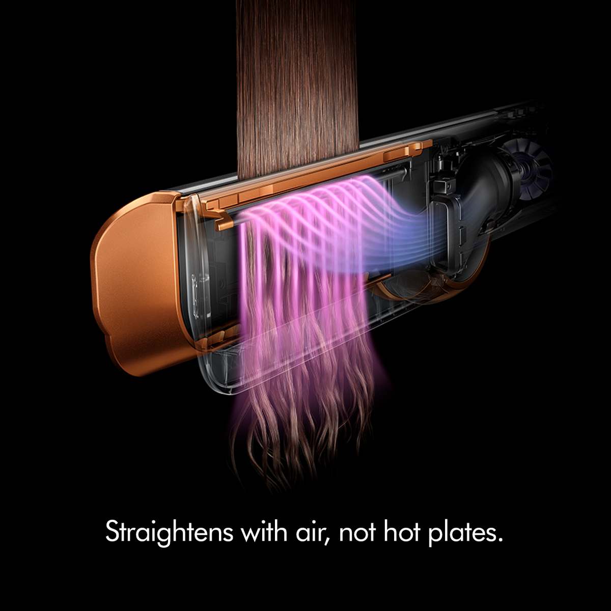 Buy Dyson Airstrait Hair Straightener - Red Velvet and Gold Online