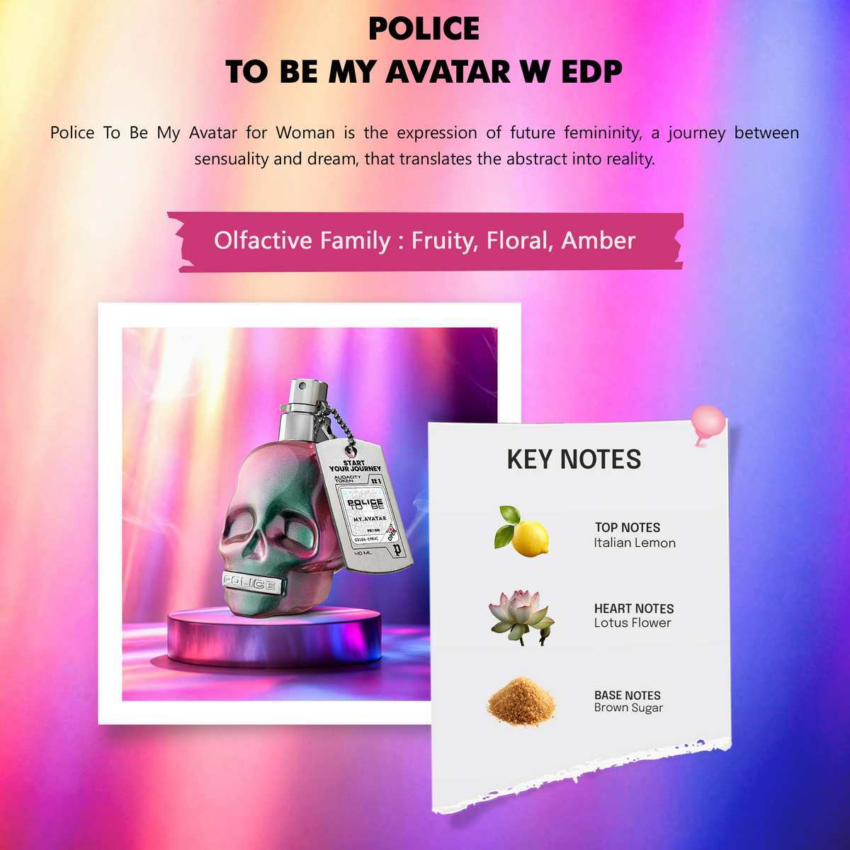 Buy Police To Be My Avatar For Woman Eau de Parfum 40 ml Online