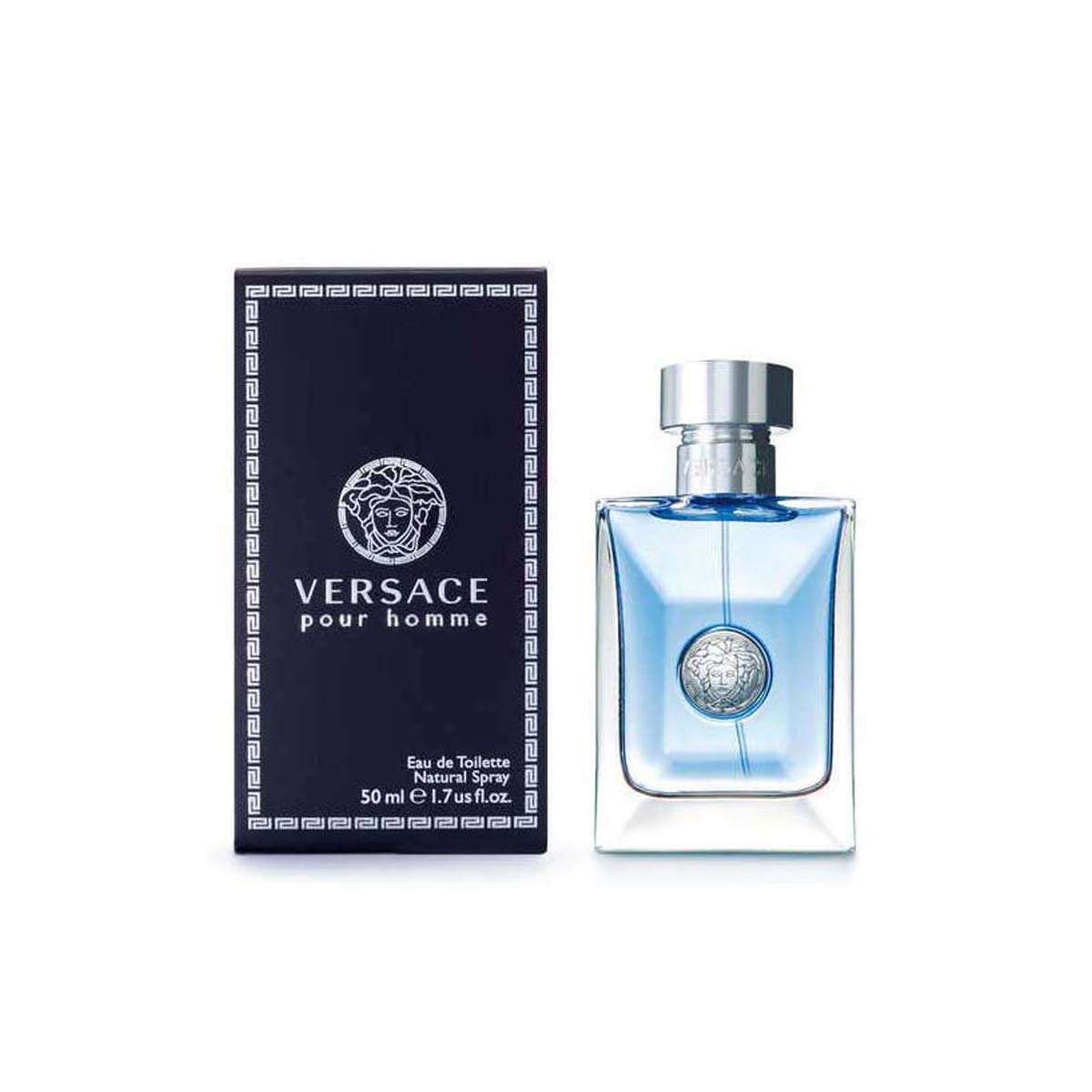 Buy Versace Pour Homme Eau De Toilette For Men 50 ml, Warm