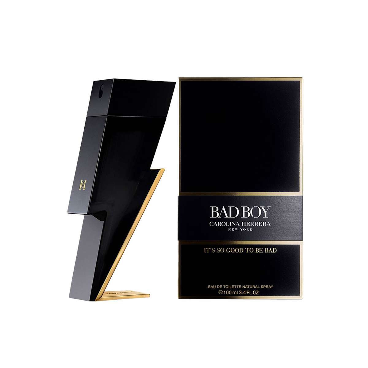 Buy Carolina Herrera Mens Bad Boy Eau De Toilette 100 ml Online