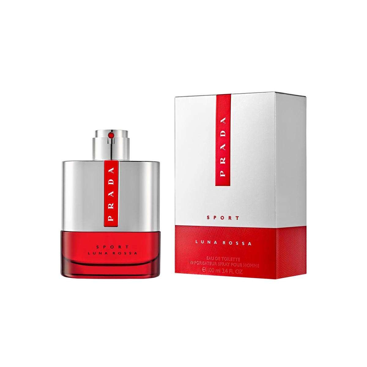 Buy Prada Luna Rossa Sport Eau De Toilette for Men - 100 ml Online
