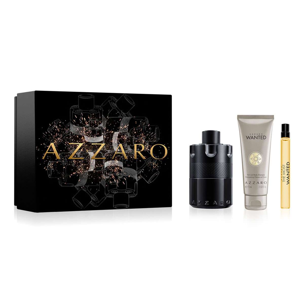 Buy Azzaro The Most Wanted Eau De Parfum Intense Gift Set For Men