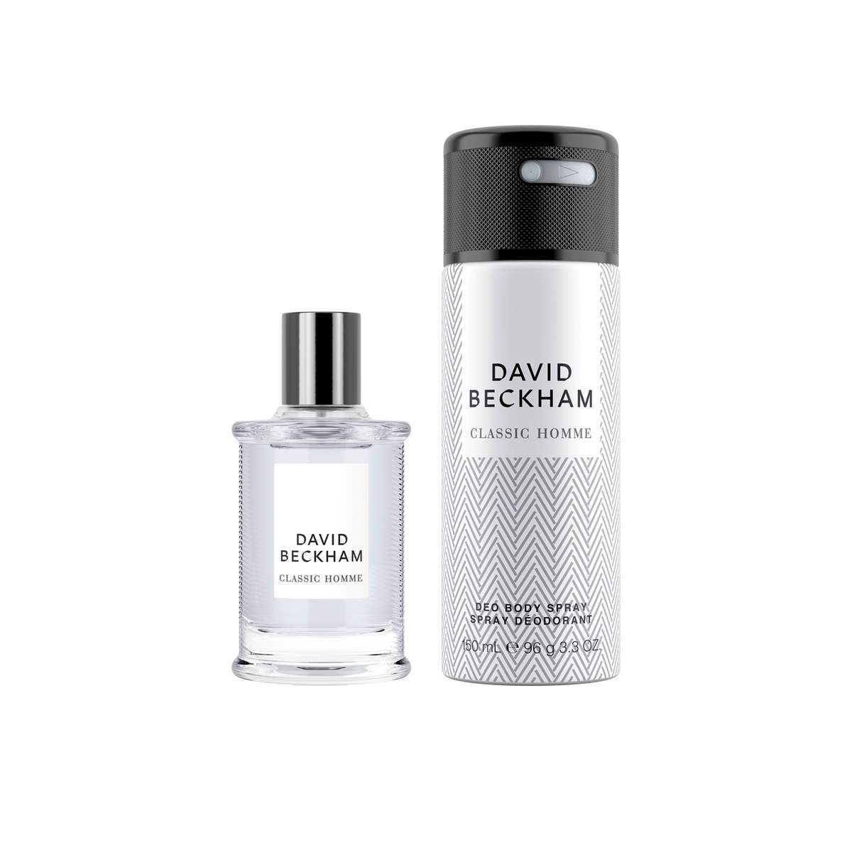 Buy David Beckham Classic Homme Set Pack of 2, Eau de Toilette 50 ml  Deodorant Spray 150 ml Online at Best Price in India SSBeauty