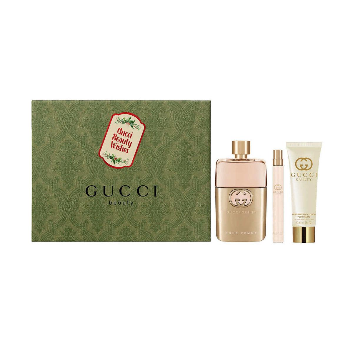 Buy Gucci Guilty Pour Femme Gift Set For Her EDP Body Lotion