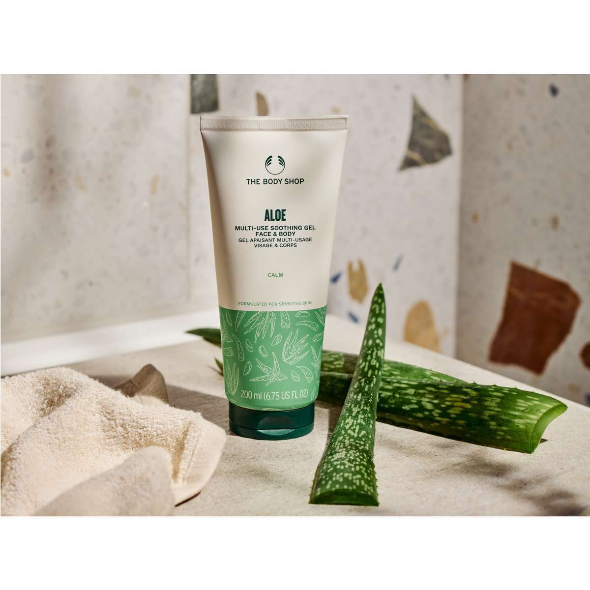 Buy The Body Shop Face & Body Gel - Aloe, 200 ml Online at Best Price in  India | SSBeauty