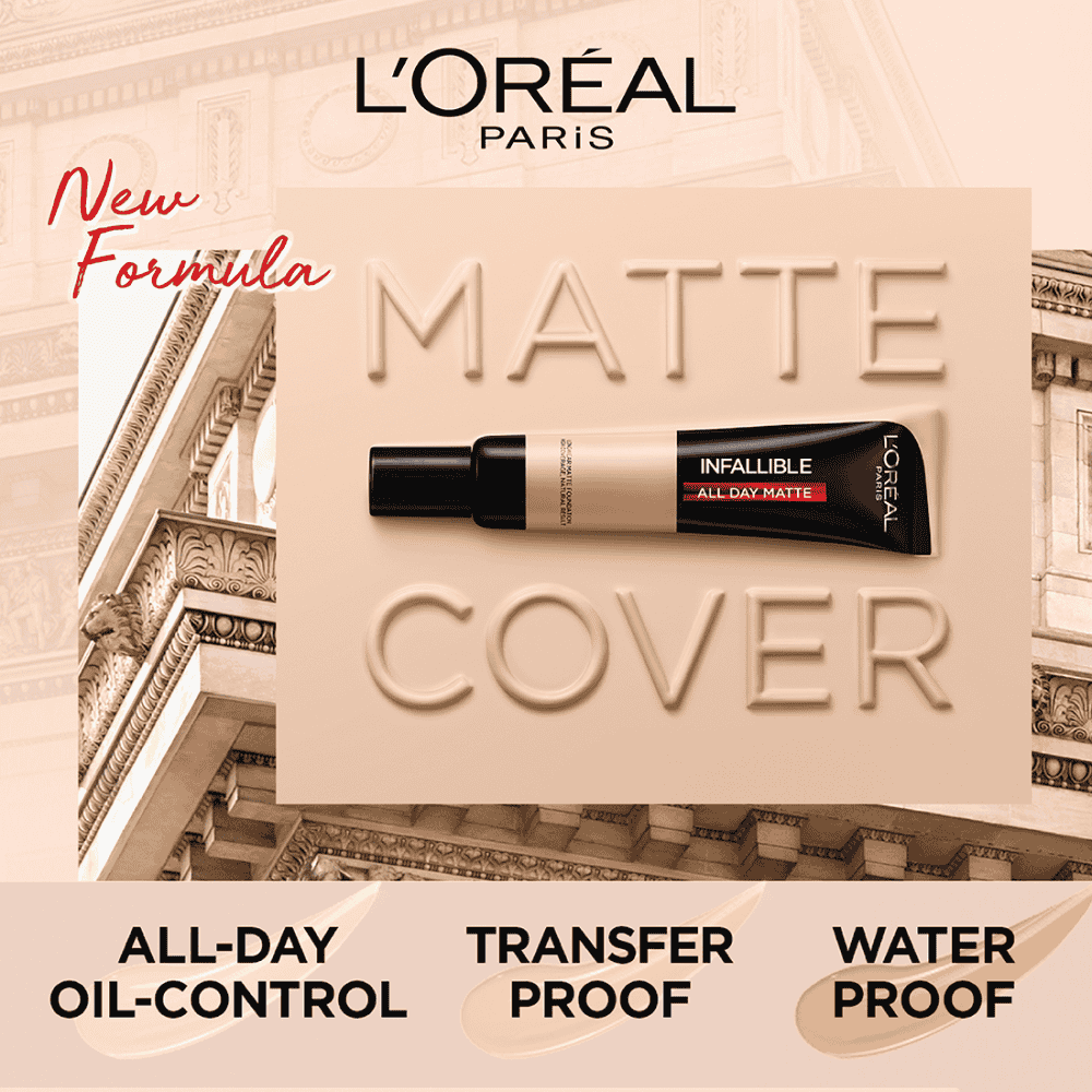 Buy L'Oreal Paris Infallible 24H Matte Cover Foundation Online at