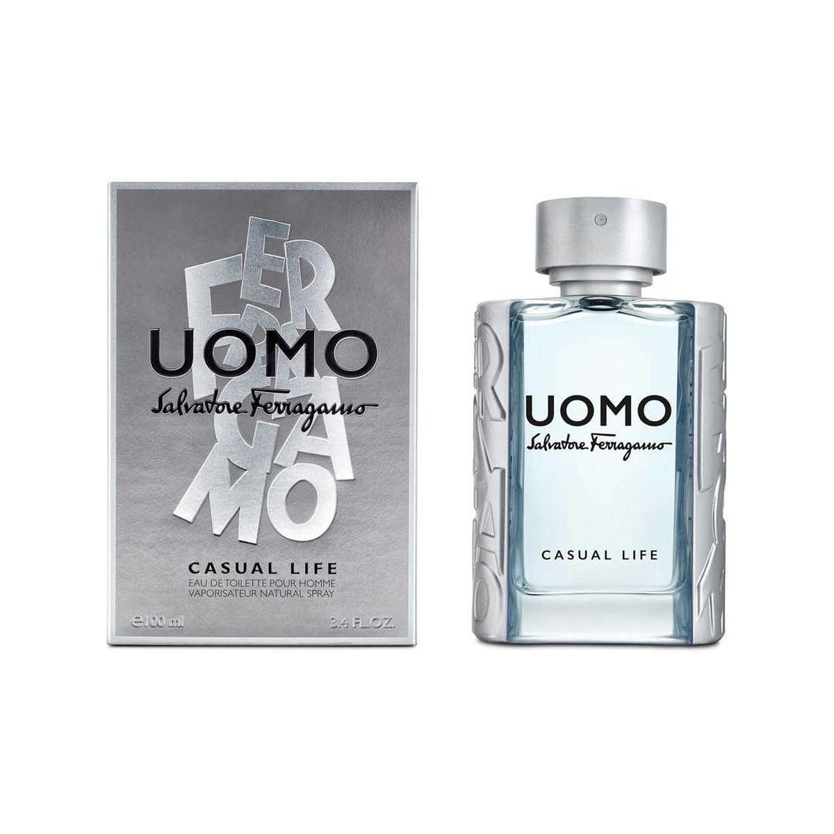 Buy Salvatore Ferragamo Uomo Casual Life Eau de Toilette 100 ml Online at  Best Price in India SSBeauty