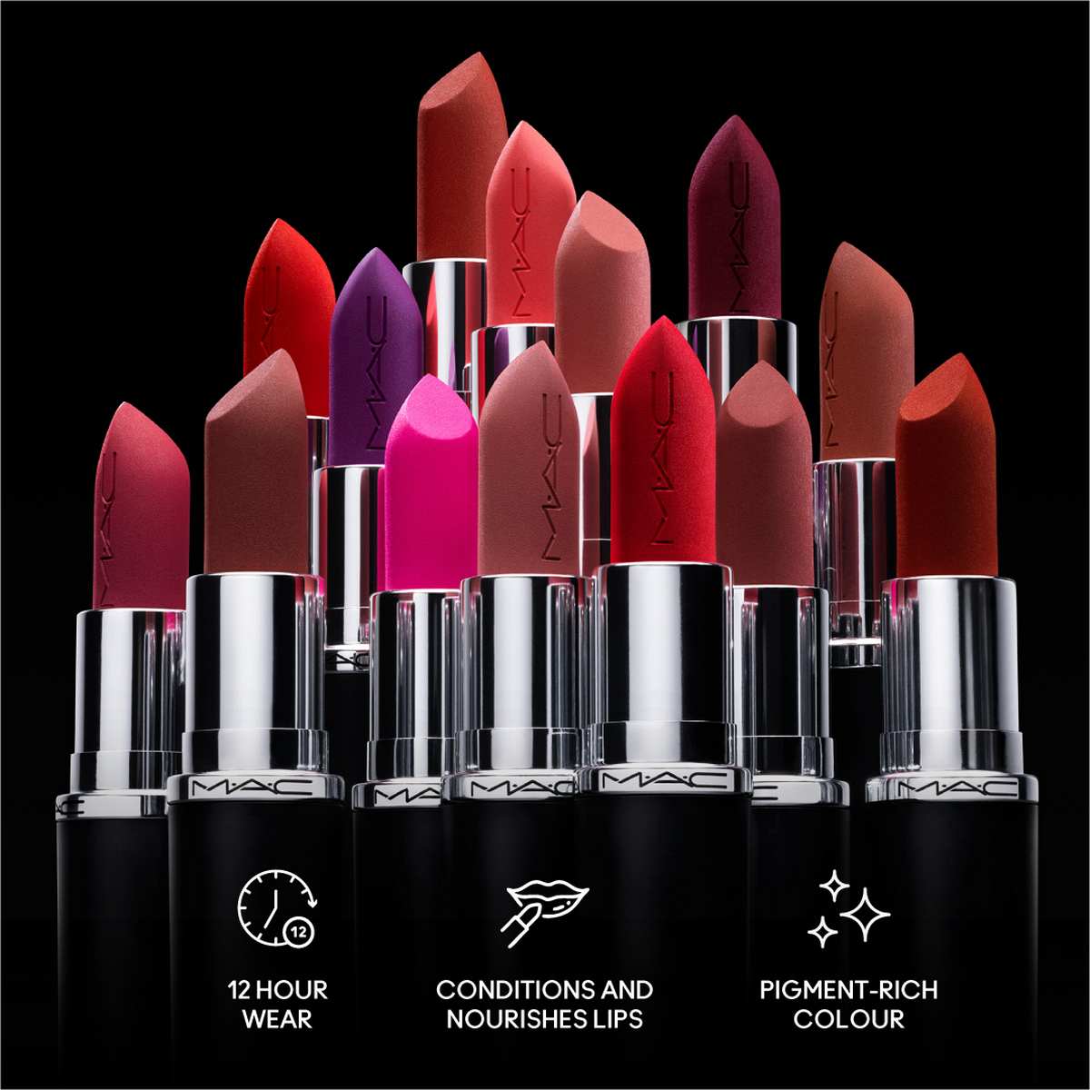 Buy M.A.C M.A.Cximal Silky Matte Lipstick Online at Best Price in