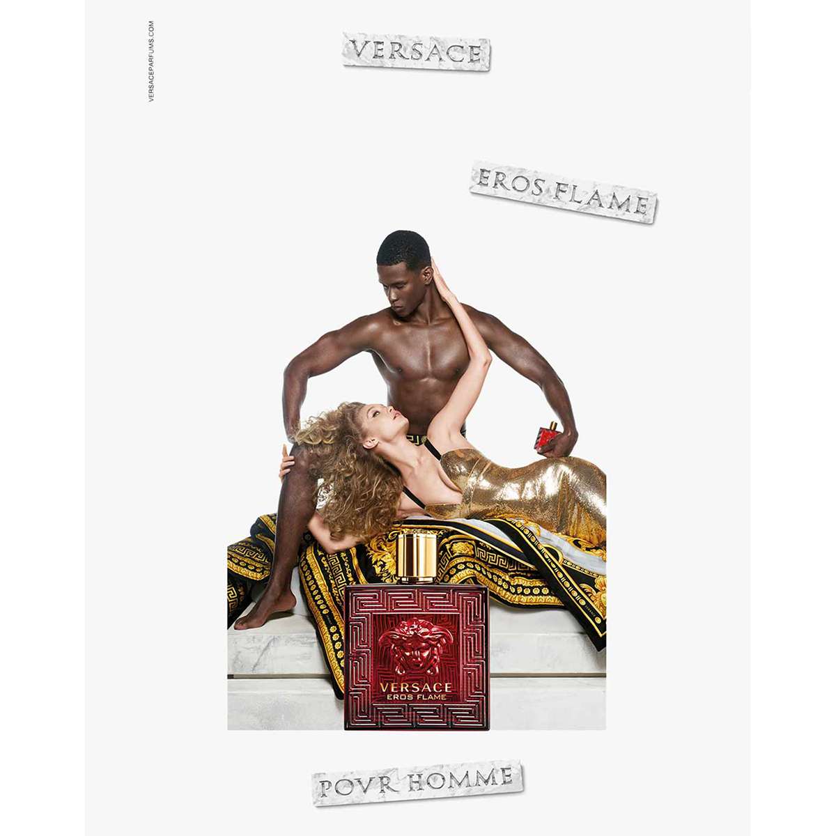 Buy Versace Eros Flame Eau De Parfum Natural Spray for Men 100