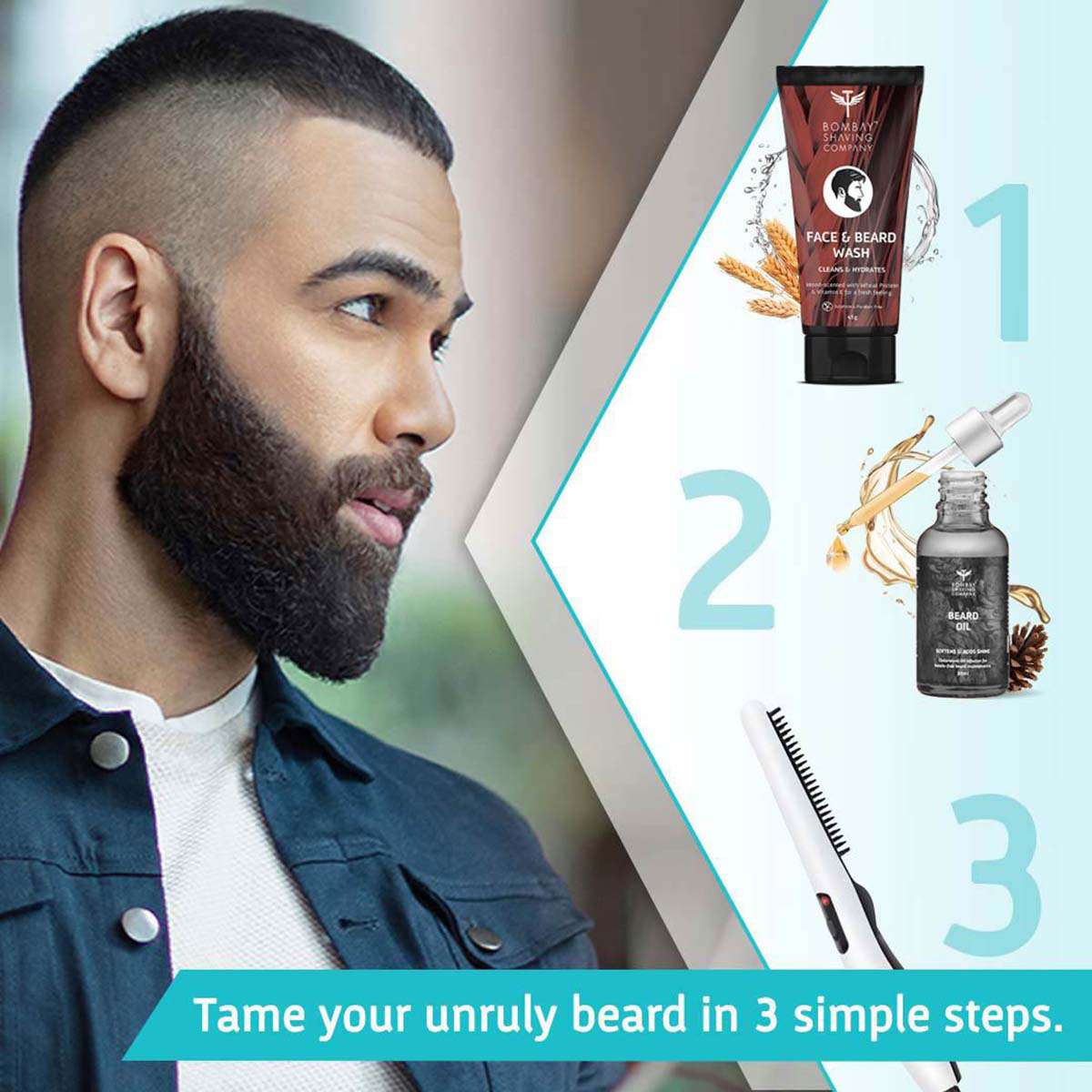 Beard oil straightener hotsell