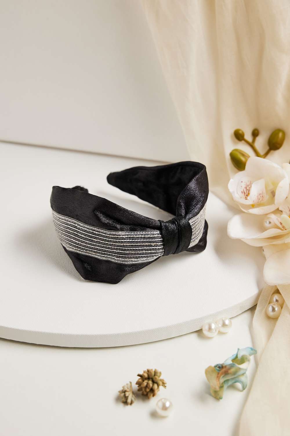 Buy Arcelia Embellished Knotted Headband Online at Best Price in