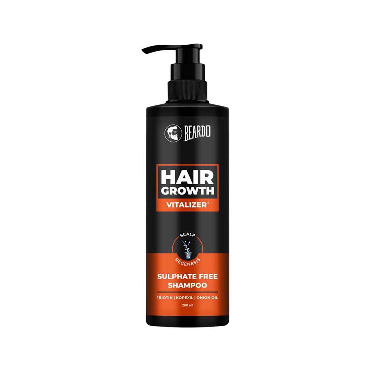 Buy Beardo Hair Growth Vitalizer Sulphate Free Shampoo Online at