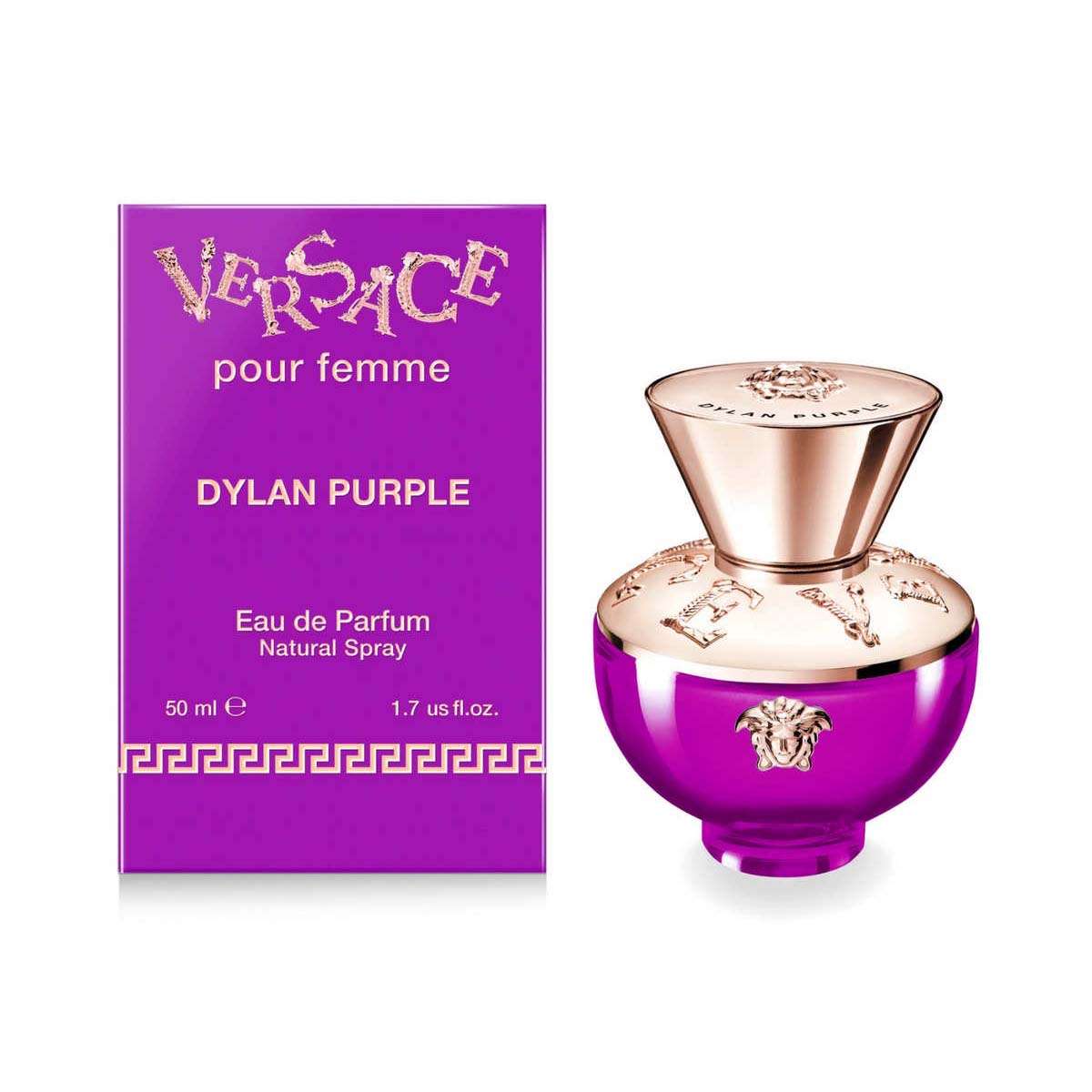 Buy Versace Dylan Purple Eau De Parfum For Women - 50 ml, Fruity
