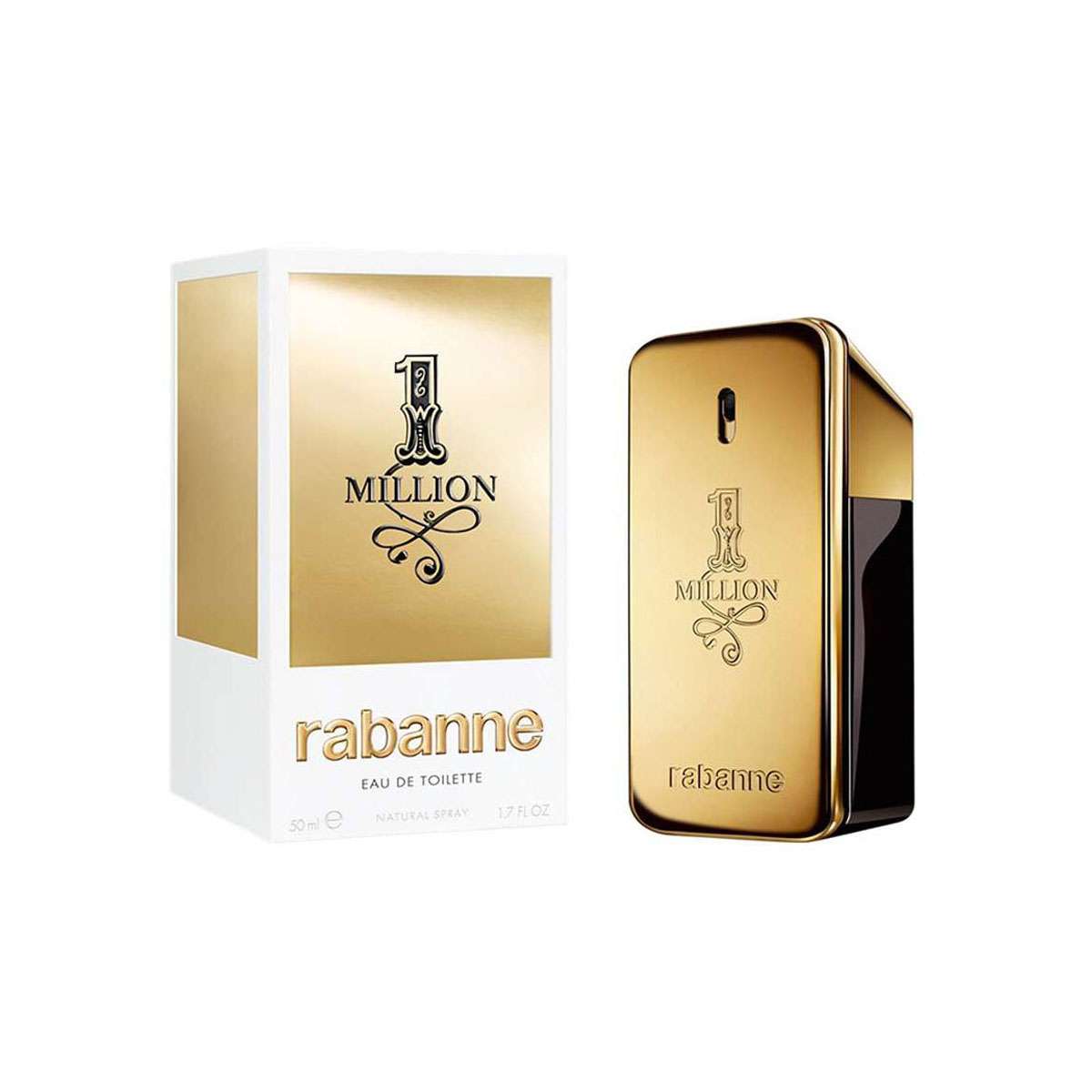 Buy Rabanne 1 Million Eau De Toilette For Men - 50 ml Online at