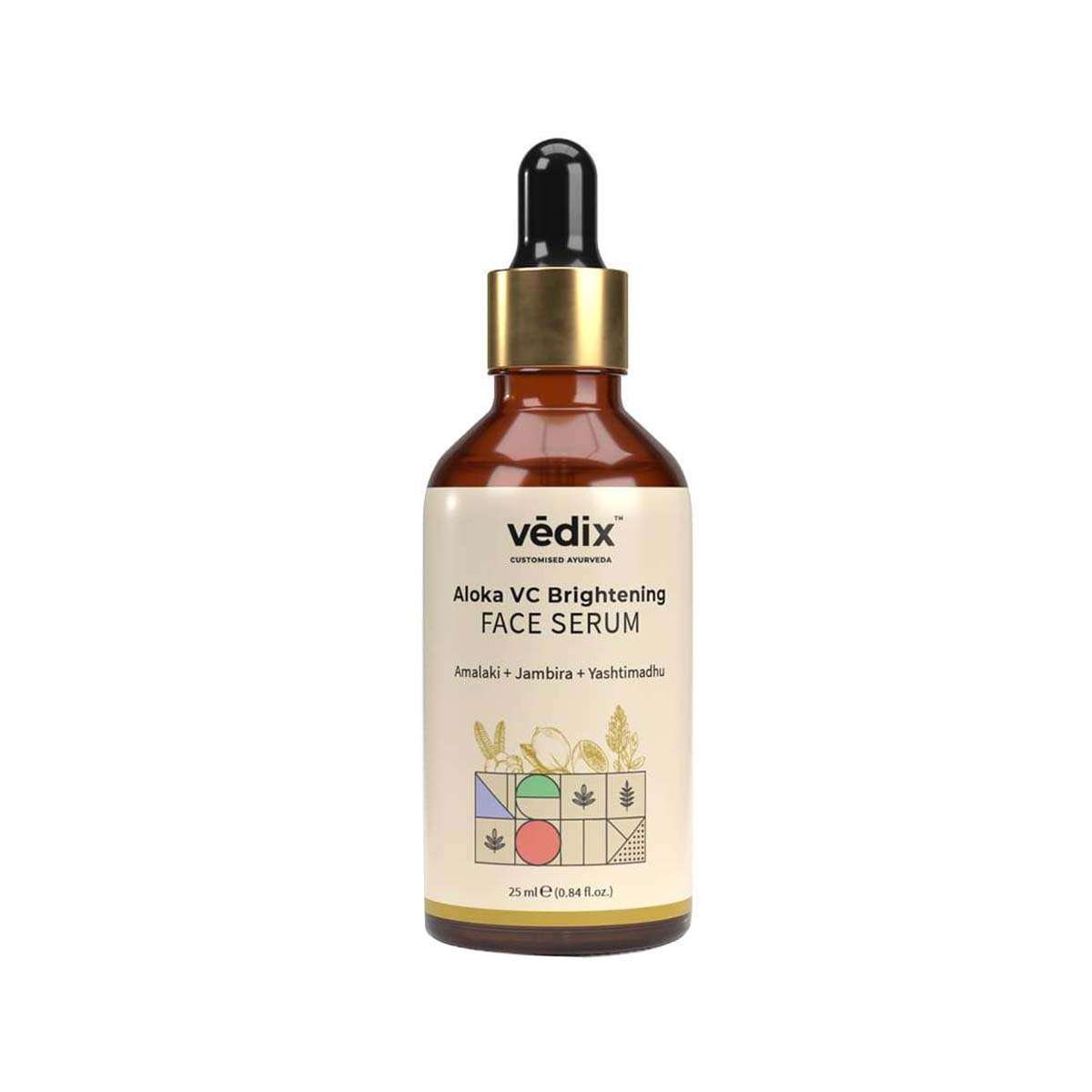 Buy Vedix Aloka Vc Brightening Face Serum Amalaki + Jambira Online