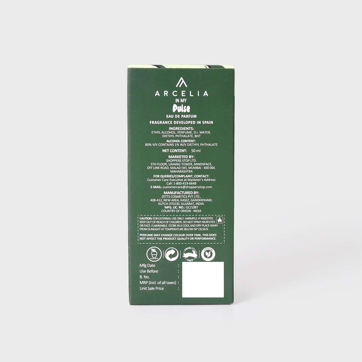 In My Pulse EDP for Men and Women 50 ml