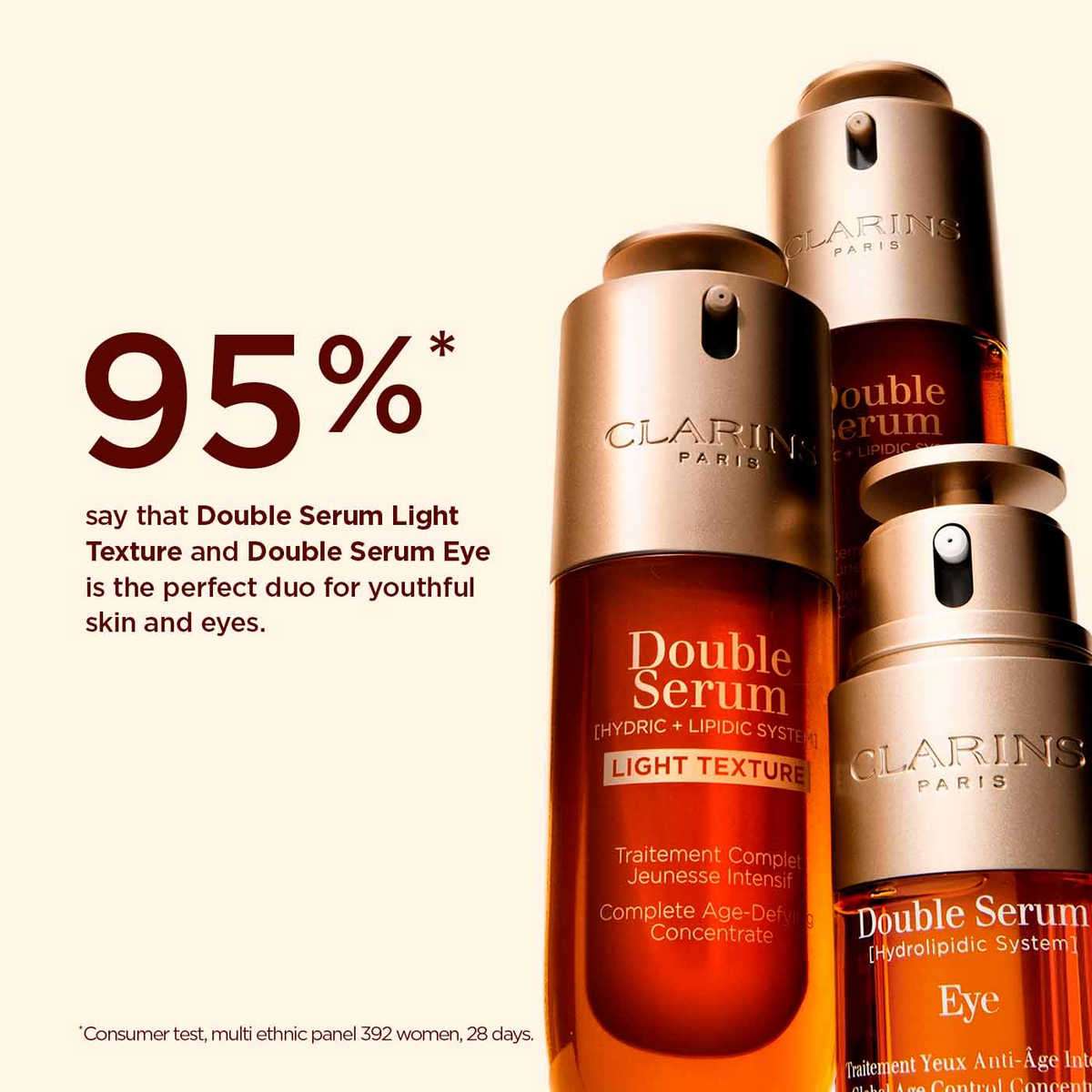 Buy Clarins Double Serum Light Texture - 50 ml Online at Best