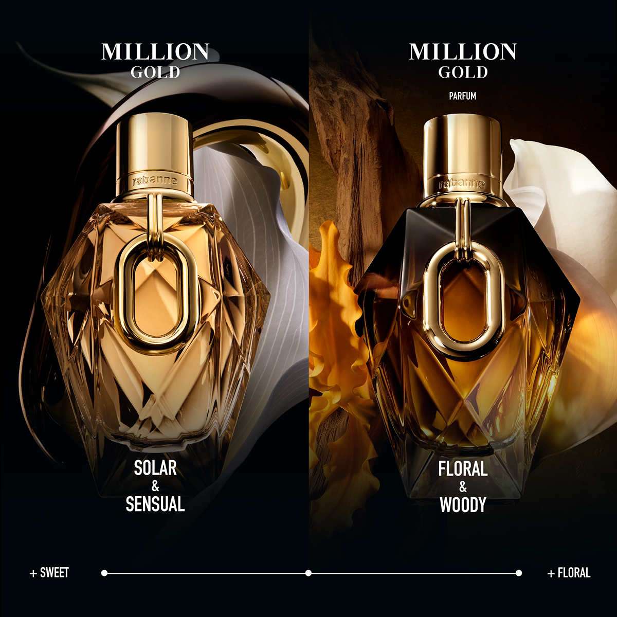【新品未開封】ラバンヌ Rabanne Million Gold For Her Buy Rabanne Million Gold For Her Parfum - 50 ml Online at Best