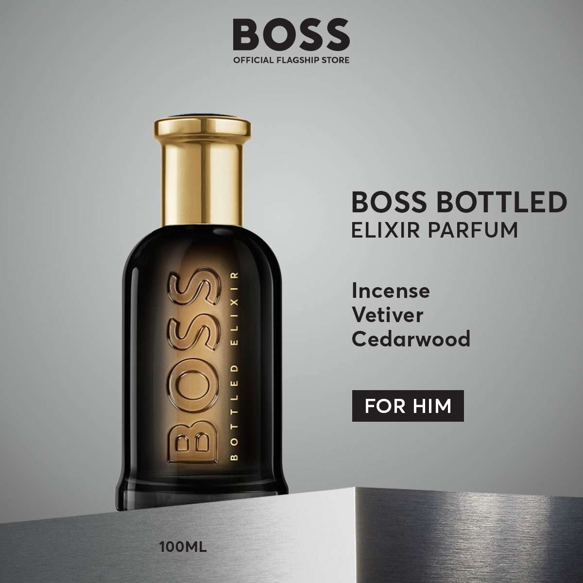 Buy Hugo Boss Bottled Elixir Parfum - 100 ml Online at Best Price