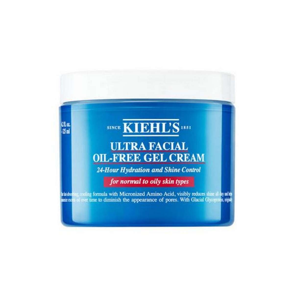 Buy Kiehl's Ultra Facial Oil - Free Gel Cream - 125 ml Online at