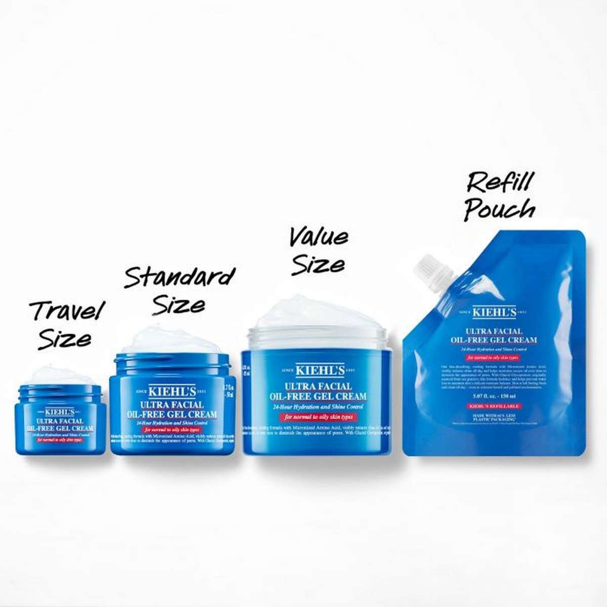 Buy Kiehl's Ultra Facial Oil - Free Gel Cream - 150 ml Online at