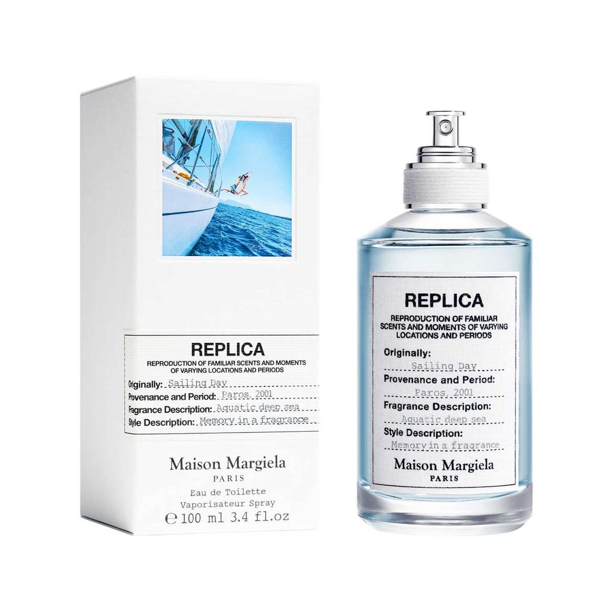 香水(ユニセックス) Maison Margiela REPLICA Sailing Day100ml Buy Maison Margiela Sailing Day Eau De Toilette- 100 ml Online at